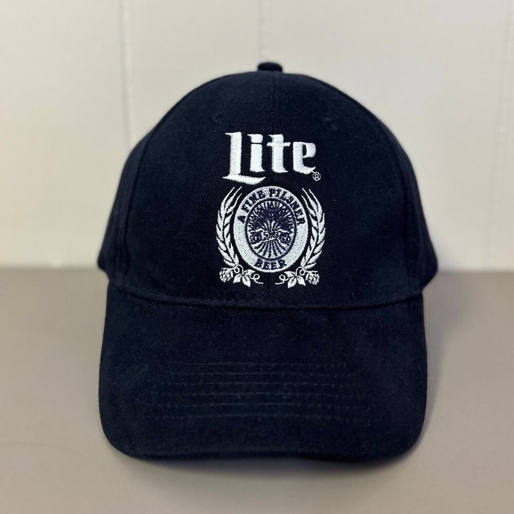 VINTAGE MILLER LITE SNAPBACK HAT BEER